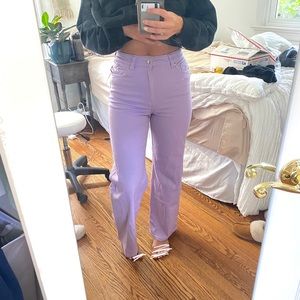 H&M Wide Leg Twill Pants
